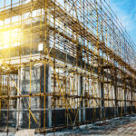 large building-site Laudo Técnico Andaimes